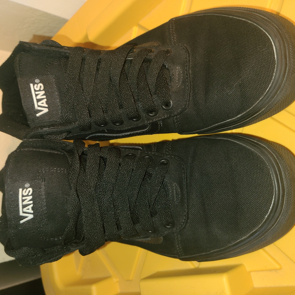 Vans Black High-Top Sneakers